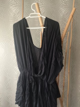 Mono corto negro Boohoo Talla XL