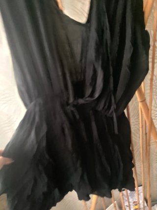 Mono corto negro Boohoo Talla XL