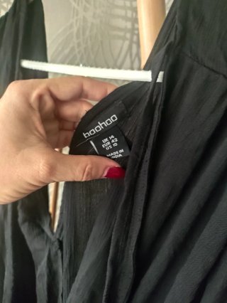 Mono corto negro Boohoo Talla XL