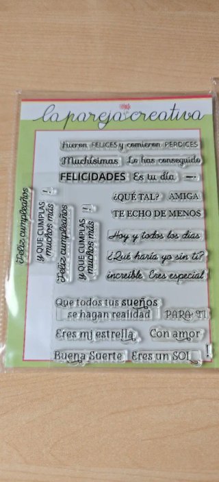 Set de 2 Sellos Acrílicos La Pareja Creativa