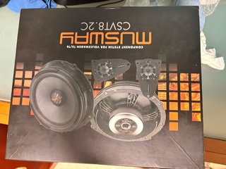 Altavoces Alpine Negro