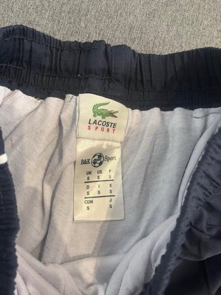 Pantalón corto Lacoste azul Talla S