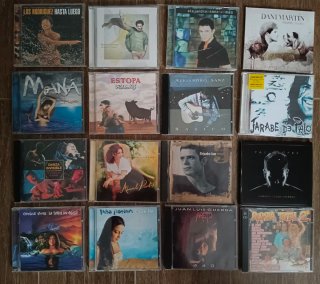 Espectacular Lote 16CDs Música Pop Rock Español