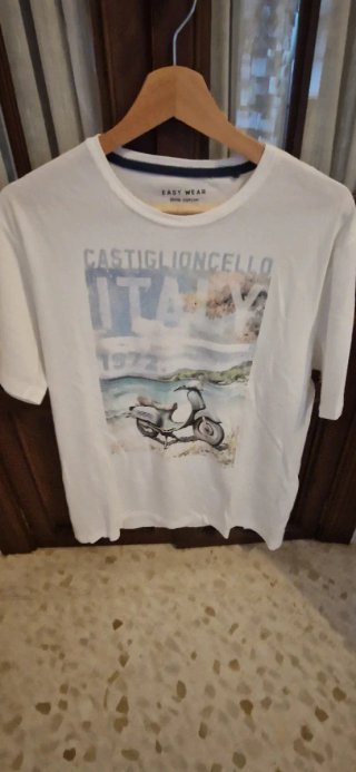 Camiseta Easy Wear Estampada Talla L