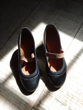 Zapatos de Flamenco niña Negros Talla 27