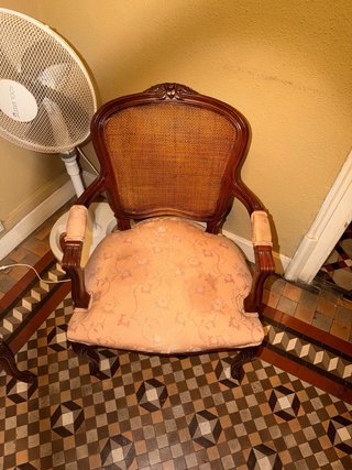 Conjunto Sofá y 2 Sillas Antiguas