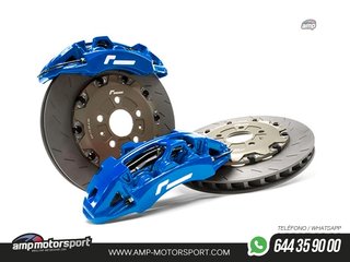 KIT DE FRENOS GRANDES RACINGLINE 355MM PARA GOLF 7 / LEON 3 / S3 8V / TT MK3 AZULES