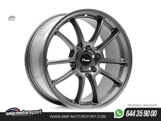 LLANTAS RACINGLINE CUP EDITION EVO 18 X 8.5 5X112 ET45 GUNMETAL GRUPO VAG
