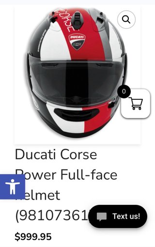 Casco arai ducati