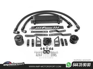 RADIADOR DE ACEITE RACINGLINE PARA GOLF 7 / 8 GTI / R / TT 8S / LEON 3 CUPRA / S3 8V