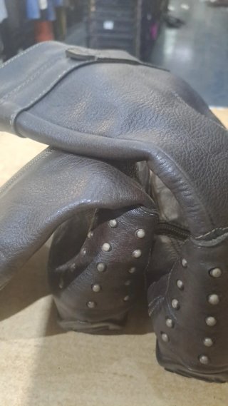 Botines marrones de cuero