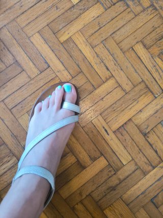 Sandalias Beige Talla 39. En buen estado y comodas