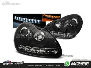 FAROS DELANTEROS LUZ DIURNA LED PARA PORSCHE CAYENNE