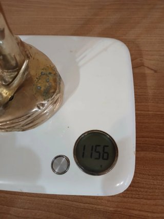 Figura de minero en bronce
