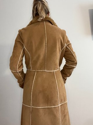 Abrigo Vintage Estilo Ante