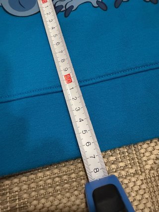 sudadera azul de stitch disney