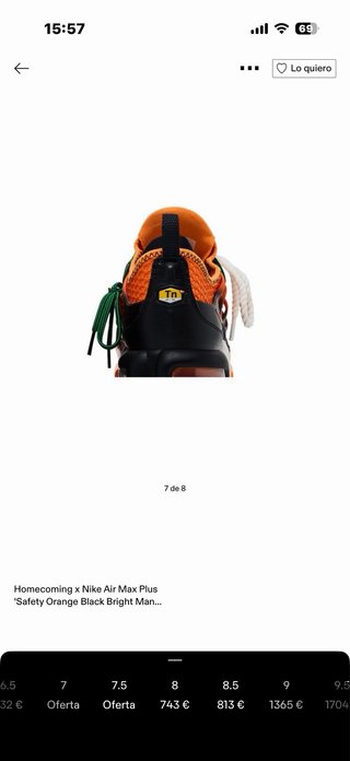 Nike Air Max Plus Safety Orange Black Mandarin