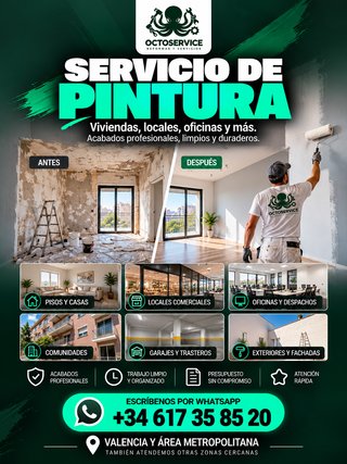 PINTOR | PINTURA DE PISOS Y CASAS | VALENCIA