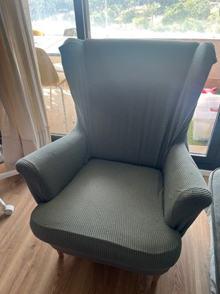 Sillón Strandmon IKEA Gris