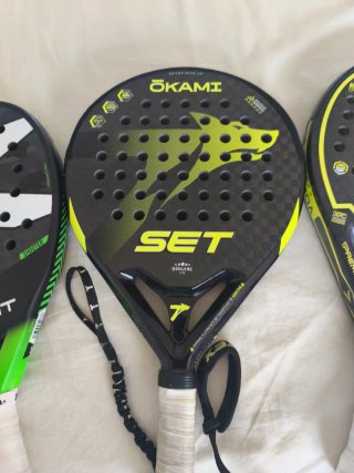 Lote 3 palas pádel Kombat, Set, Voltex