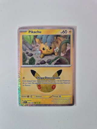 PIKACHU 30 ANIVERSARIO ESPAÑOL 16/30