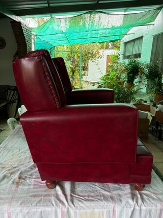 2 Sillones Vintage Burdeos Sky