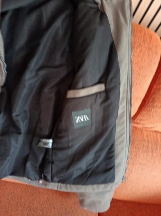 Chaqueta, cazadora Zara Hombre verde oliva