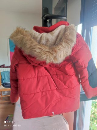 Abrigo Rojo Okaïdi Talla 10