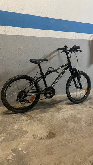 Bicicleta Rockrider ST500 Negra 20”
