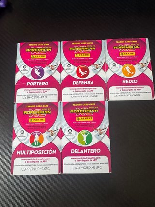 Lote cromos Panini Adrenalyn La Liga 2021-2022