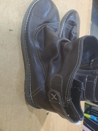 Botines de piel marrones