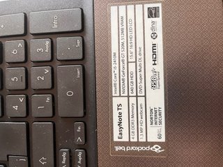 Portátil Packard Bell EasyNote TS i5 4GB RAM 640GB