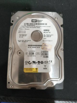 Disco Duro Western Digital 80GB IDE