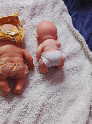 Lote de 4 muñecos bebé
