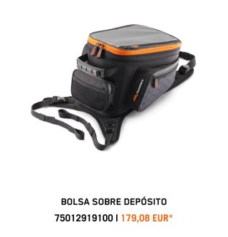 Bolsa Sobredepósito KTM PowerParts