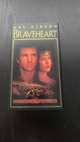 VHS Braveheart Mel Gibson
