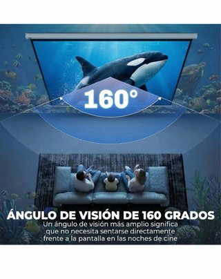 Pantalla Proyector Manual 100