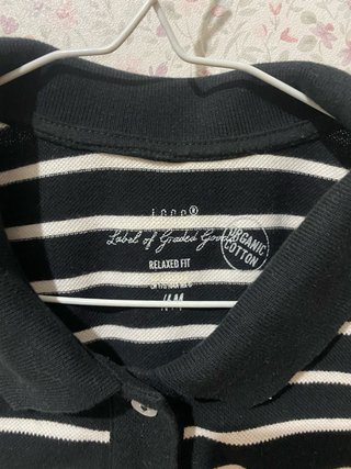 Vestido Polo J.Crew Rayas Blanco y Negro