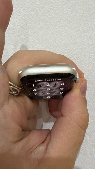 Apple Watch SE 44mm Correa Milanesa Plata