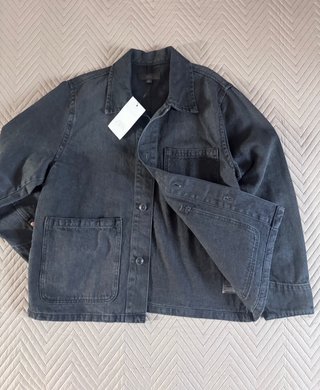 Chaqueta Vaquera Zara Negra talla M