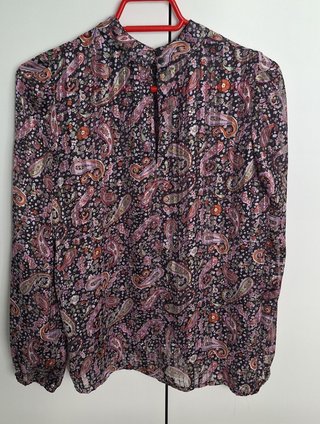 Blusa Estampada Morada