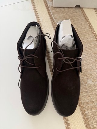 Botines GEOX ante marrón cordones talla 46
