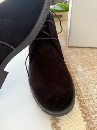 Botines GEOX ante marrón cordones talla 46