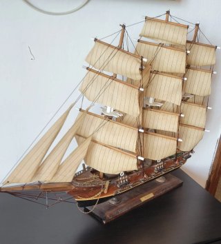 Maqueta Fragata Barco Siglo XVIII