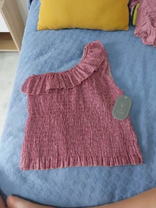 Top Yomi rosa talla única con etiqueta
