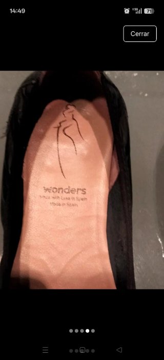 Bailarinas Wonders Negras y Plateadas