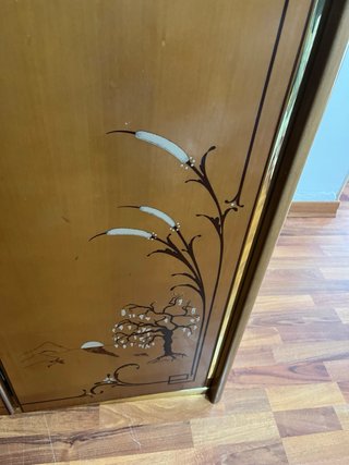 Armario grande de madera Posib transp