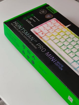 Teclado Razer Huntsman V3 Pro Mini White Edition