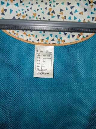 Chaqueta Impermeable Quechua Azul