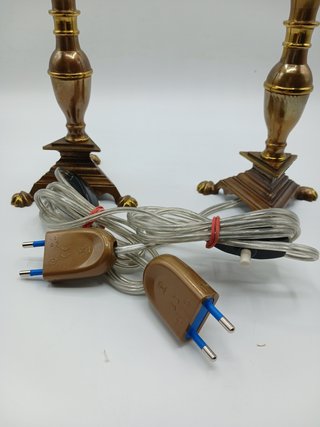 Candelieri, coppia con pendenti